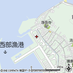 川口造船所周辺の地図