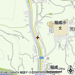 和歌山県田辺市稲成町736周辺の地図