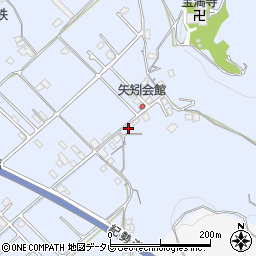 和歌山県田辺市秋津町524周辺の地図
