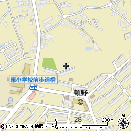 福岡県直方市頓野2195周辺の地図