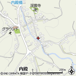 福岡県福津市内殿648周辺の地図