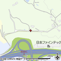 福岡県宮若市上有木1464周辺の地図