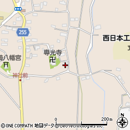 福岡県京都郡苅田町稲光485周辺の地図