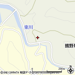 和歌山県新宮市熊野川町東50周辺の地図