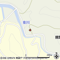 和歌山県新宮市熊野川町東35周辺の地図