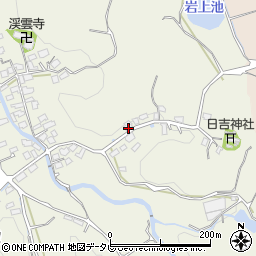 福岡県福津市内殿661周辺の地図