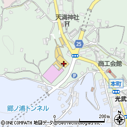 壱岐文化ホール周辺の地図