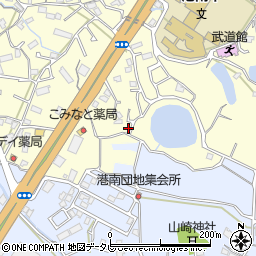 愛媛県伊予市米湊1169-1周辺の地図