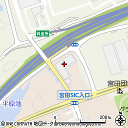 日本ボデーパーツ工業株式会社　西日本支社周辺の地図
