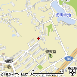 福岡県直方市頓野2345周辺の地図