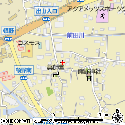 福岡県直方市頓野3734周辺の地図