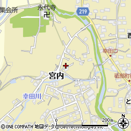 愛媛県伊予郡砥部町宮内1998周辺の地図