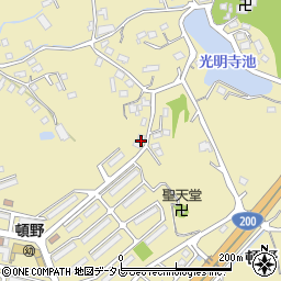福岡県直方市頓野2340周辺の地図