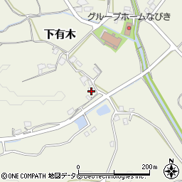 福岡県宮若市下有木690周辺の地図