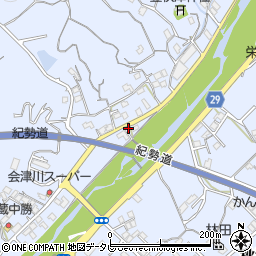 和歌山県田辺市秋津町1475周辺の地図