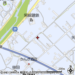 和歌山県田辺市秋津町409-15周辺の地図