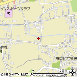 福岡県直方市頓野2039周辺の地図