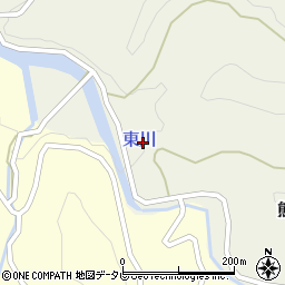 和歌山県新宮市熊野川町東24周辺の地図