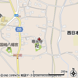 福岡県京都郡苅田町稲光493周辺の地図