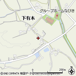 福岡県宮若市下有木687周辺の地図