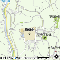 田辺市立稲成小学校周辺の地図