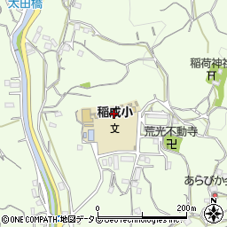 田辺市立学童保育所稲成学童保育所周辺の地図