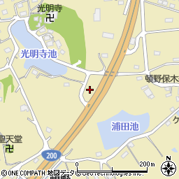 福岡県直方市頓野2467周辺の地図