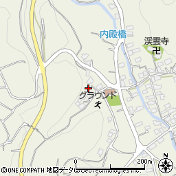 福岡県福津市内殿491周辺の地図