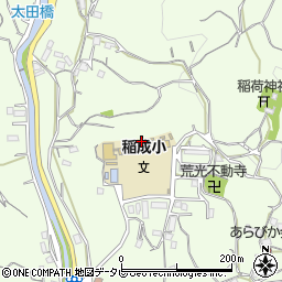和歌山県田辺市稲成町780周辺の地図