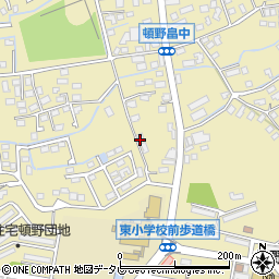 福岡県直方市頓野2165周辺の地図