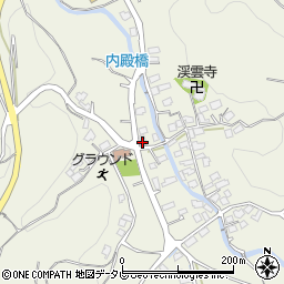 福岡県福津市内殿535-2周辺の地図