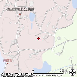 長崎県壱岐市石田町池田西触周辺の地図