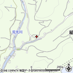 和歌山県田辺市稲成町1264周辺の地図