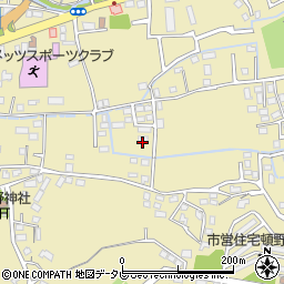 福岡県直方市頓野1997周辺の地図