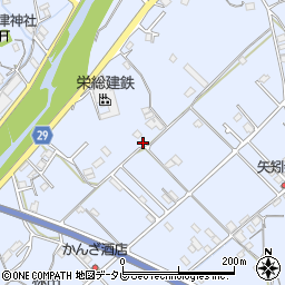 和歌山県田辺市秋津町352周辺の地図