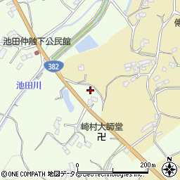 長崎県壱岐市石田町池田仲触1136周辺の地図