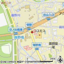 福岡県直方市頓野3814周辺の地図