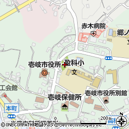 国津意加美神社周辺の地図