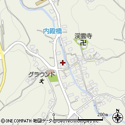 福岡県福津市内殿537周辺の地図