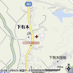 福岡県宮若市下有木217周辺の地図