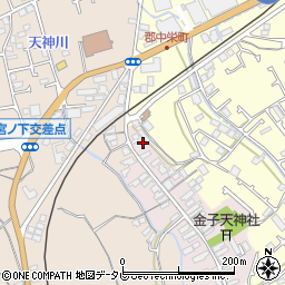 愛媛県伊予市三島町145周辺の地図