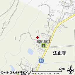 福岡県苅田町（京都郡）法正寺周辺の地図