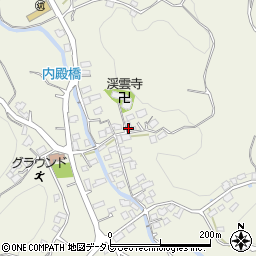福岡県福津市内殿728周辺の地図