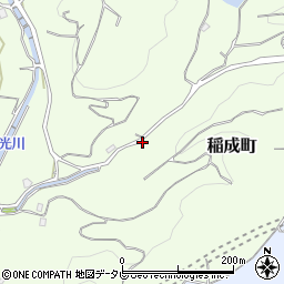 和歌山県田辺市稲成町1382周辺の地図