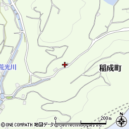和歌山県田辺市稲成町1380周辺の地図