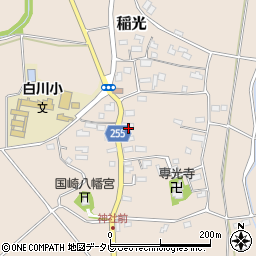 福岡県京都郡苅田町稲光450周辺の地図