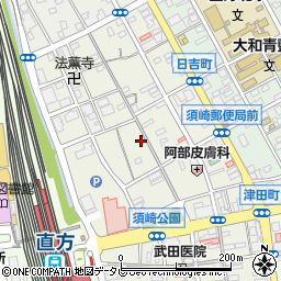 福岡県直方市須崎町4-22周辺の地図