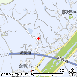 和歌山県田辺市秋津町1419周辺の地図