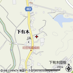福岡県宮若市下有木213周辺の地図