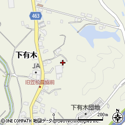 福岡県宮若市下有木894周辺の地図